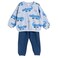 Tex Baby Soft Fabric Printed Sweatshirt and Jogger Set, Light Blue, 36 Months, I274193