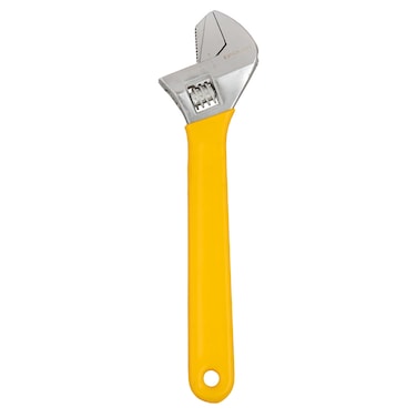Epsilon 12-Inch Adjustable Pipe Wrench with Soft Grip Handle