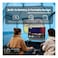 Powerology Portable Full HD LCD Smart TV Screen, 27 inch, 65 W