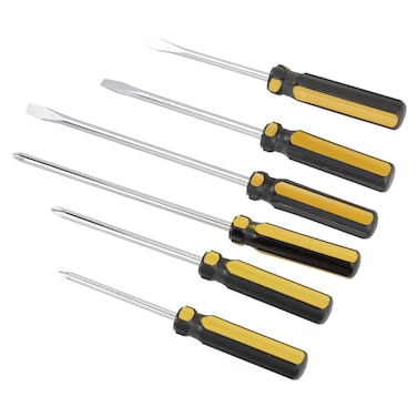 Epsilon 6-Piece Screwdriver Set with Rack