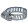 Epsilon 6-Piece Stainless Steel Hose Clip Set with Adjustable Screw Clamps