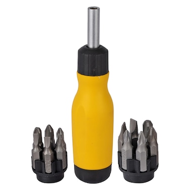 Epsilon 12-in-1 Ratcheting Screwdriver Set