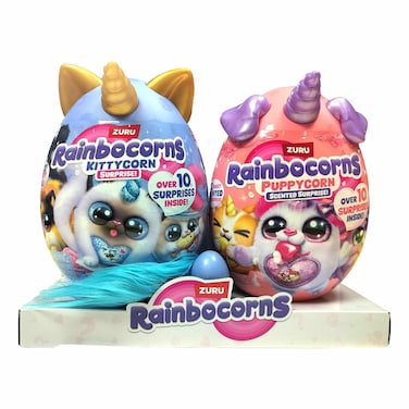 زورو راينبوكورنز كيتي كورن بابي كورن كومبو لعبة مفاجأة، 3 سنوات فما فوق