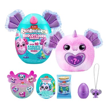 Zuru Rainbocorns Axolotlcorn Surprise Toy, 3 Years+