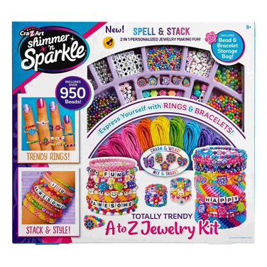 كرا-ز-أرت – مجموعة مجوهرات عصرية من A إلى Z – شيمر أند سباركل، 8 سنوات فما فوق