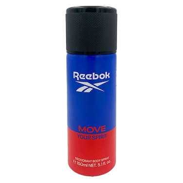 Reebok Move Your Spirit Deodorant Body Spray for Men, 150ml