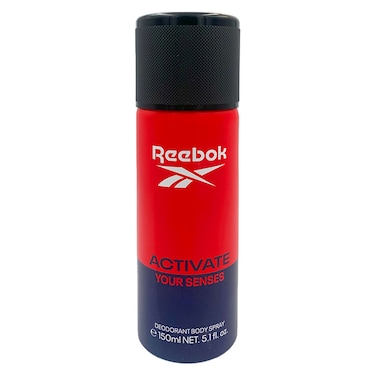 Reebok Activate Your Senses Deodorant Body Spray for Men, 150ml