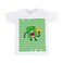 Bright Bites White Tshirt, 4-5 Years, Extra Small