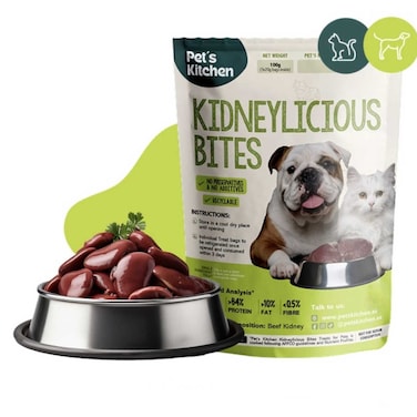 Pet's Kitchen Kidneylicious Treats for Dogs and Cats, 100g