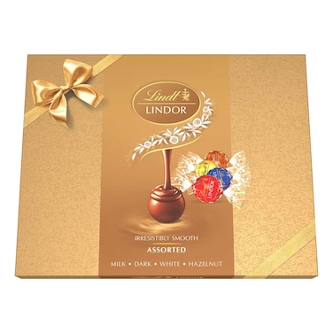 ليندت ليندور كرات ترافل شوكولاتة مشكلة علبة هدايا، 199 غرام