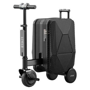 Levelo Spark E Portable E-scooter Luggage, Carbon Black