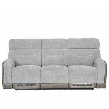 هولدن أريكة استرخاء قماش 3 مقاعد - رمادي