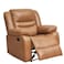 Dazler 1 Seater&nbsp;Air leather&nbsp;Recliner - Brown