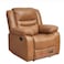Dazler 1 Seater&nbsp;Air leather&nbsp;Recliner - Brown