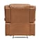 Dazler 1 Seater&nbsp;Air leather&nbsp;Recliner - Brown