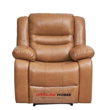 Dazler 1 Seater&nbsp;Air leather&nbsp;Recliner - Brown