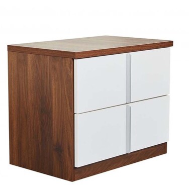 ألانو طاولة جانبية - أبيض