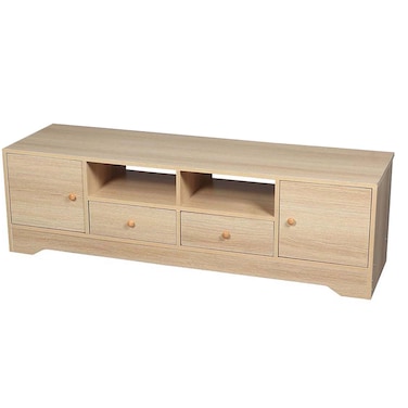 رايز خزانة تلفزيون جديدة  - خشب البلوط