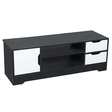توباز خزانة تلفاز ترفيهية - أسود