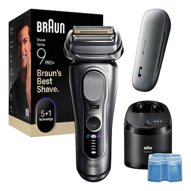Braun Series 9 Pro Plus Electric Shaver 9677cc, Black