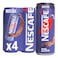 Nescafe Mocha Iced Coffee On-The-Go Can, 225ml Pack of 4