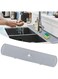 ZFanyun Kitchen Sink Splash Guard, Silicone Tap Handle Drip Resistant Tray, Kitchen Countertop, Bathroom, 61 cm Silicone Sink Mat, Drip Resistant Splash Resistant Countertop (45 CM Large)