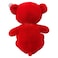 Cuddles Bear, Red, 65cm