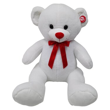 كادلز دب - أبيض 100 سم