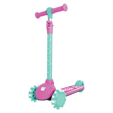 يونيكورن سكوتر  بثلاث عجلات، وردي