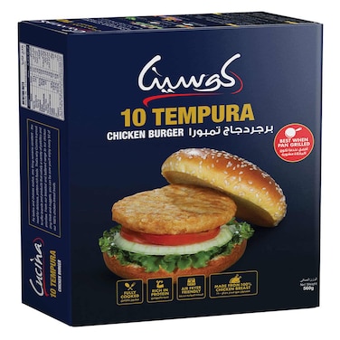 Cucina Tempura Chicken Burger, 560g