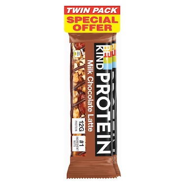 Be-Kind Milk Chocolate Latte Protein Bar, 50g Pack of 2