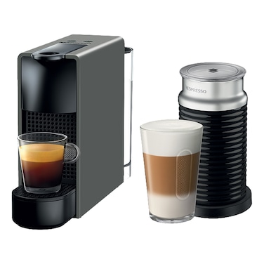 Nespresso Coffee Machine Essenza Mini, 0.6 L, Grey, Auto Shut-Off