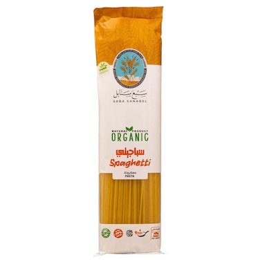 Saba Sanabel Plain Spaghetti Organic Pasta, 400g