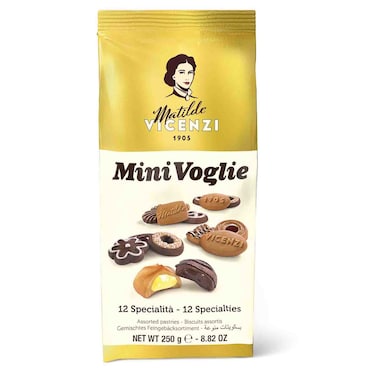 Matilde Vicenzi Mini Voglie Assorted Pastries, 250g