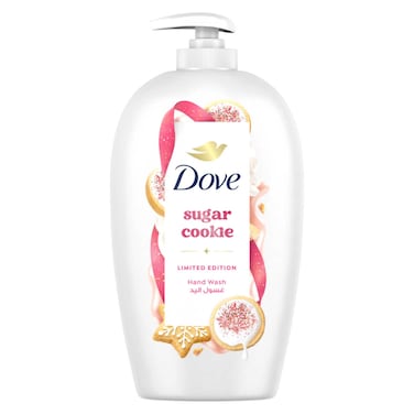 Dove Sugar Cookie Limited Edition  Hand Wash,  Rich Cleanser  with Sweet Cookie Fragrance,   450ml