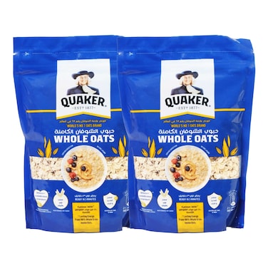 Quaker Whole Oats, 400g Pack of 2