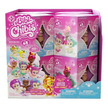 Bibi-Chibis Series 1 Bestie Bibi CDU Box, Multicolour, 5 PCS