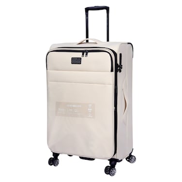 Cosmo Airlie Luggage Soft Trolley, Beige, 65cm