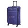 Cosmo Airlie Luggage Soft Trolley, Navy, 65cm