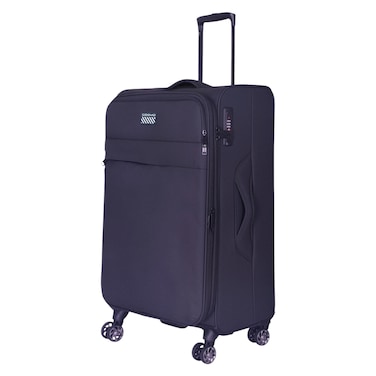 Cosmo Airlie Luggage Soft Trolley, Black, 65cm