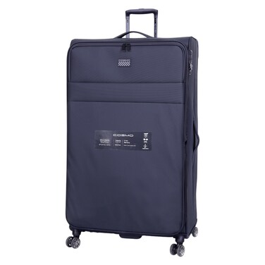 Cosmo Airlie Luggage Soft Trolley, Black, 88cm