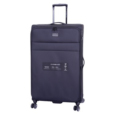Cosmo Airlie Luggage Soft Trolley, Black, 78cm