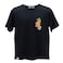Boy Graphic Print Drop Shoulder T-Shirt, Black, 4567