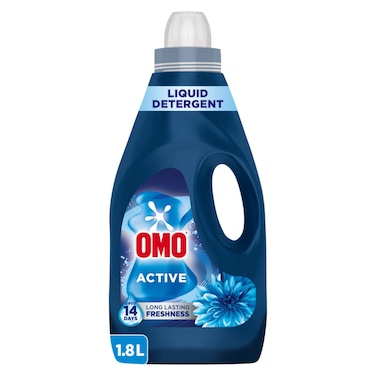 OMO Liquid Laundry Detergent, Active, 1.8L