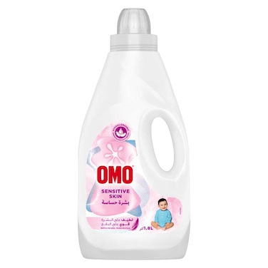 OMO Liquid Laundry Detergent, Sensitive, 1.8L