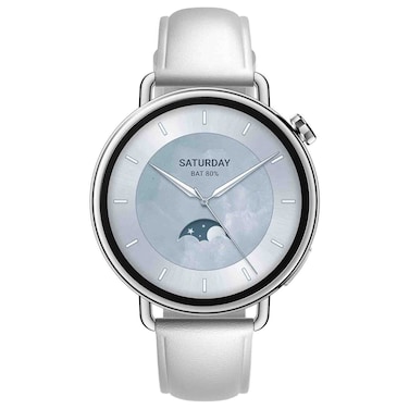 Xiaomi Watch S4 41 mm Smartwatch, AMOLED Display, GPS, White