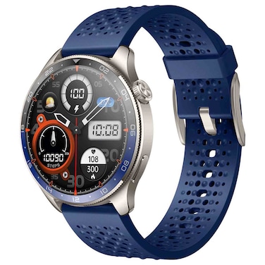 سيلاريس رويس L ساعة ذكية مقاس 47 مم، مزودة بخاصية الاتصال عبر البلوتوث، وشاشة أموليد، لون رمادي داكن