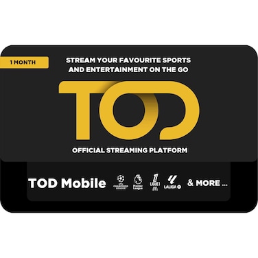 TOD TV Total Subscription Renewal 1 Month UAE, ESD