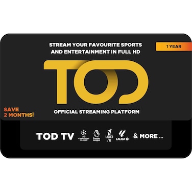 TOD TV Subscription Renewal 12 Months UAE, ESD