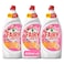 Fairy Max Plus Dishwashing Liquid Rose Bloom, 800ml, Pack of 3